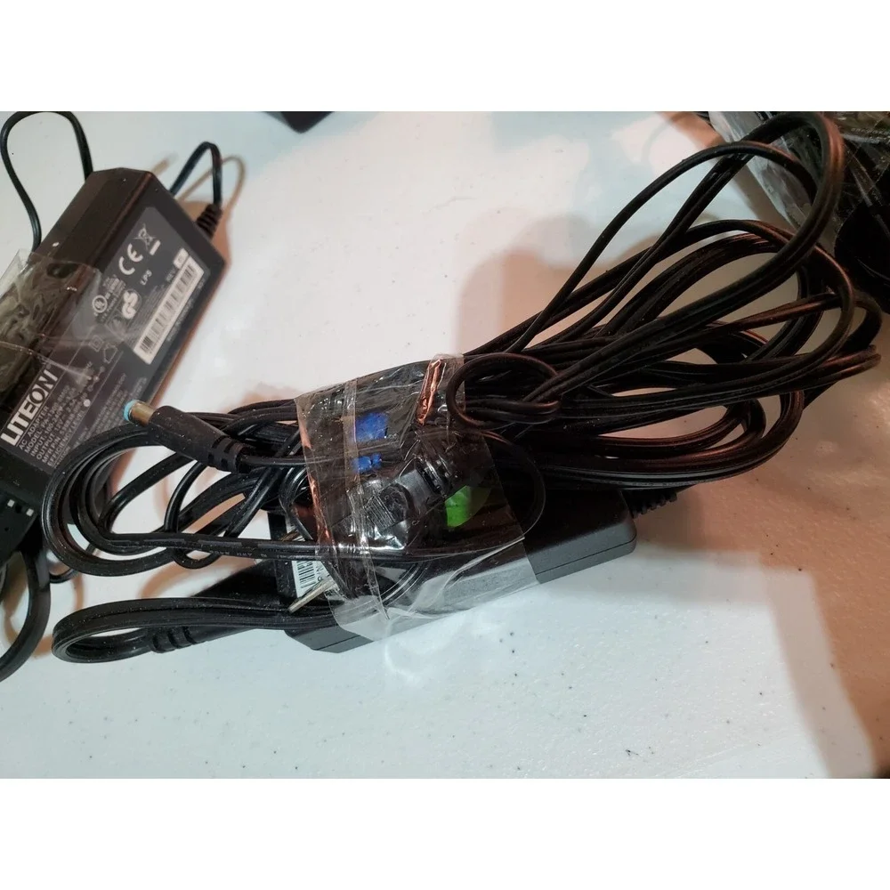 Lot Of 9 Original AC Adapter Power Supply Misc All Black